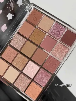 20 Colors Cherry Blossoms Luxury Eyeshadow Palette